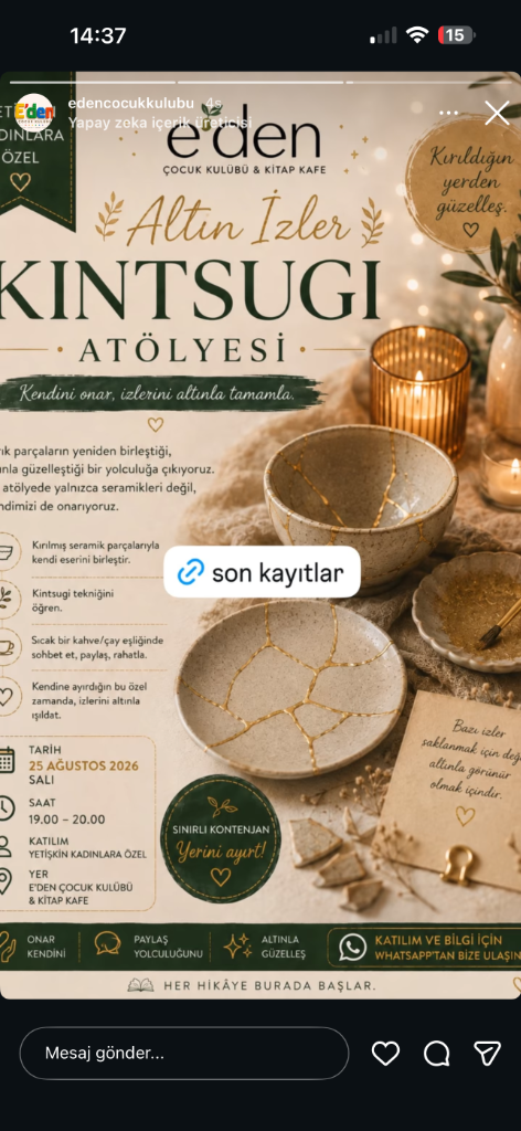 Altın İzler: Kintsugi Atölyesi