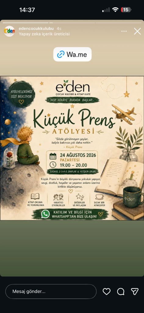 Küçük Prens Atölyesi
